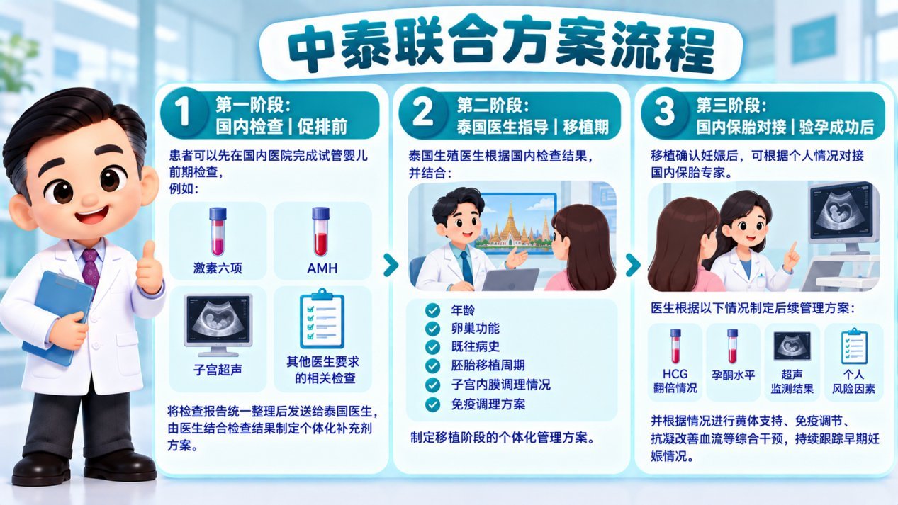 中泰联合方案流程示意图
